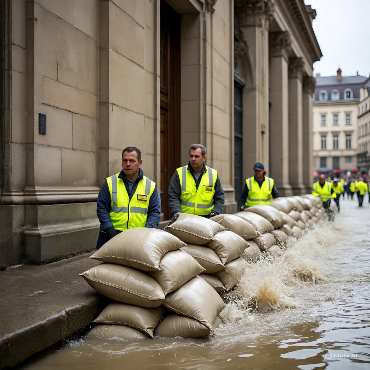 Between the Cathedral and the Current: A City Waiting for the Water to Fall