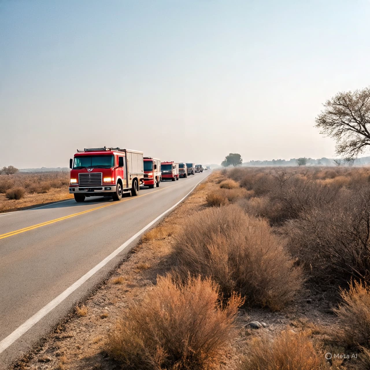 “Between Wind and Bush: Communities Brace for the Threat of Flames”