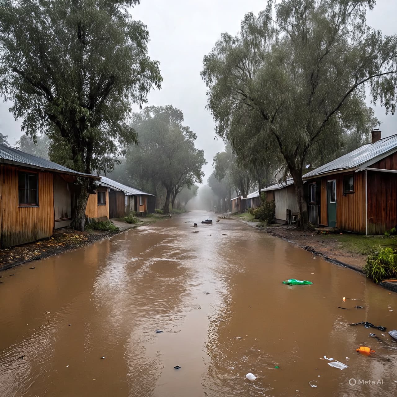 The Weight of a Saturated Sky: Observing the Stillness During a South Island Emergency