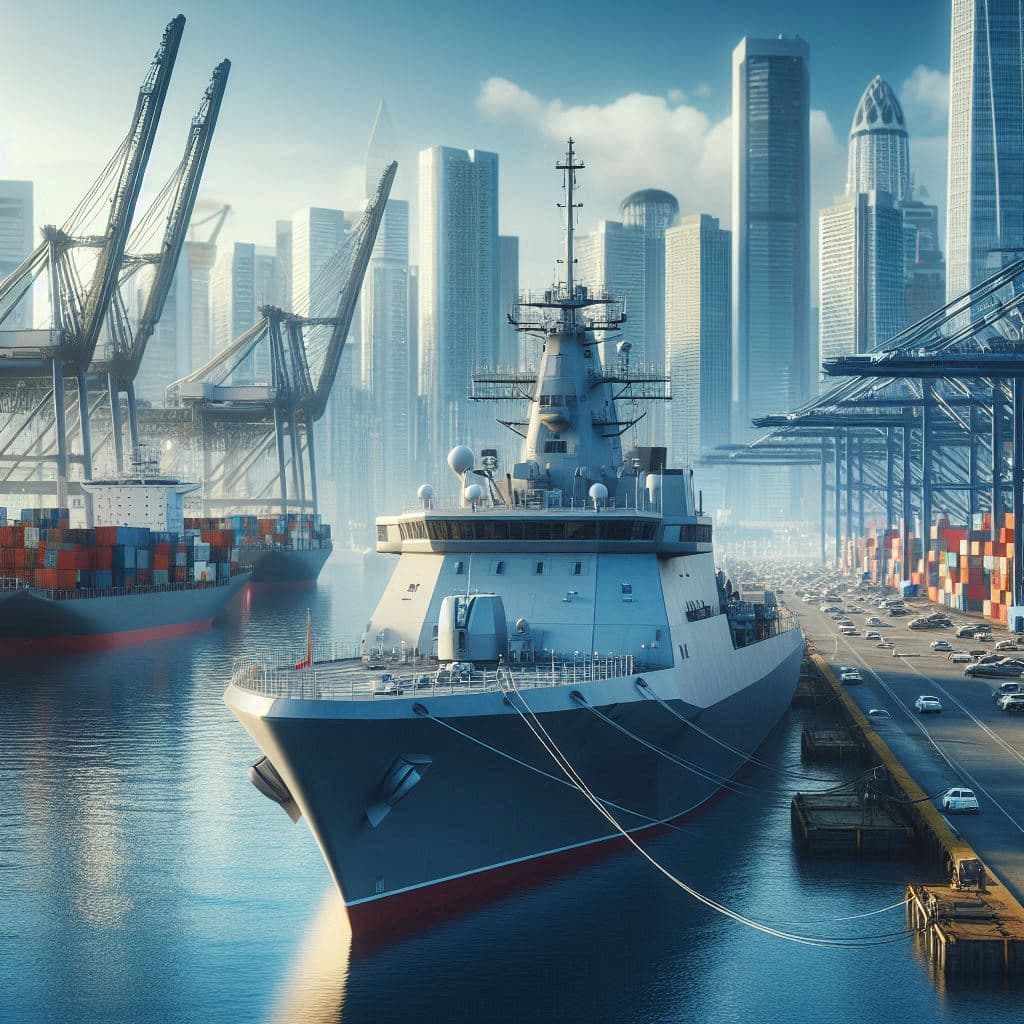 When Steel Meets Water: A Quiet Naval Greeting in Jakarta