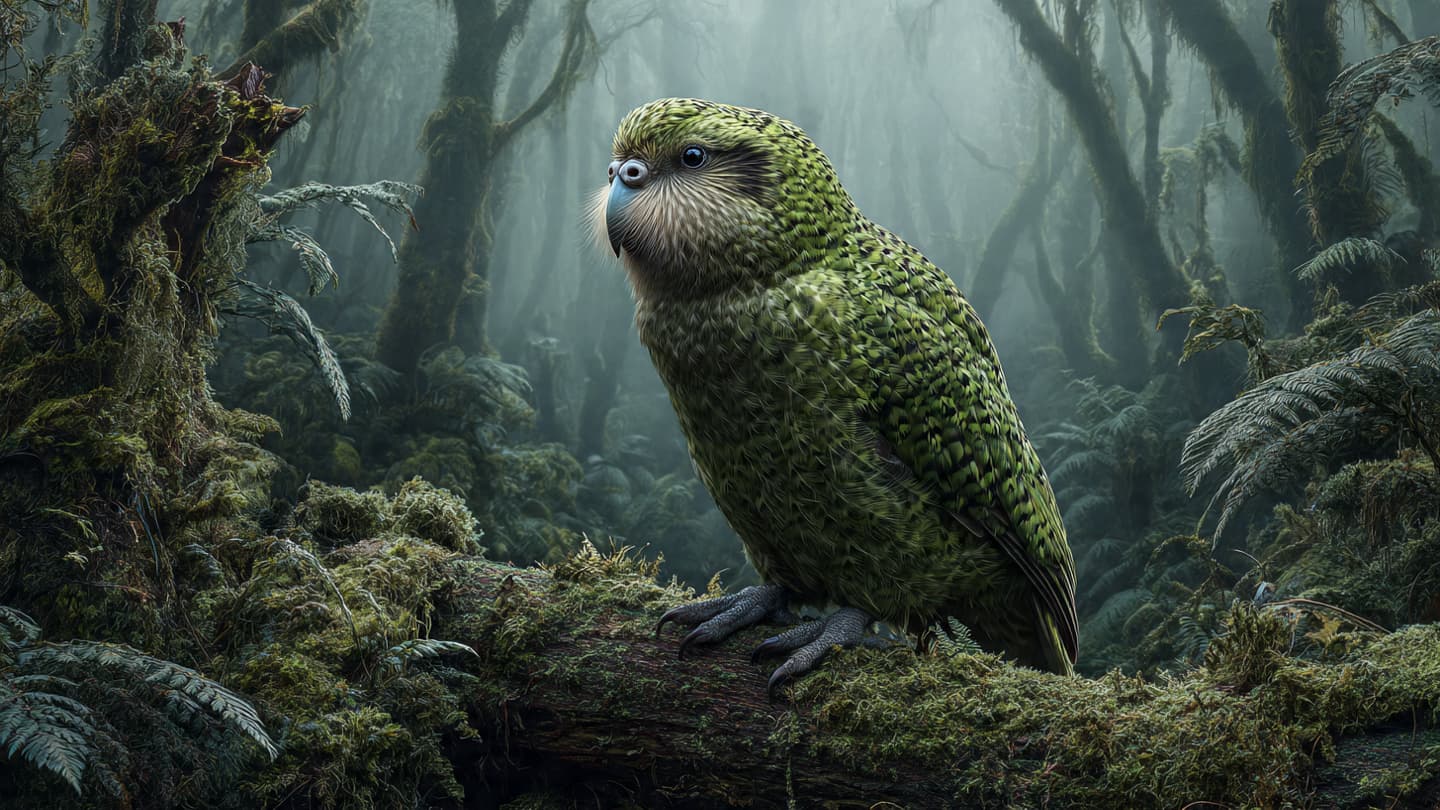 Where the Moss Meets the Southern Wind, The Silent Return of the Green Night Parrot