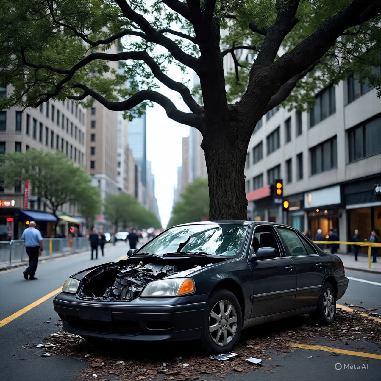 Between Speed and Silence: A Night Interrupted on a Familiar Street