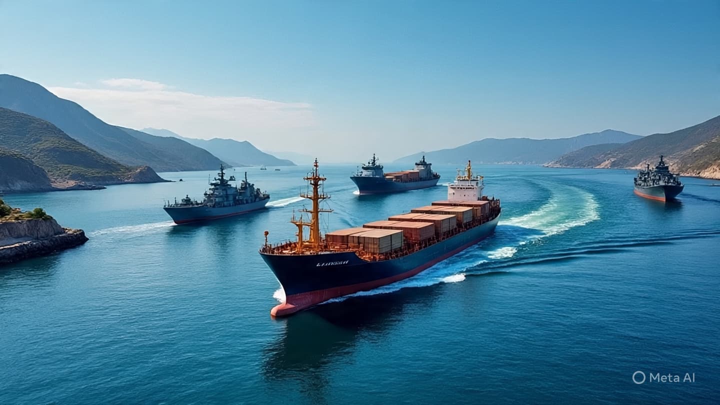 When Narrow Waters Carry Wide Consequences Across a Tense Region