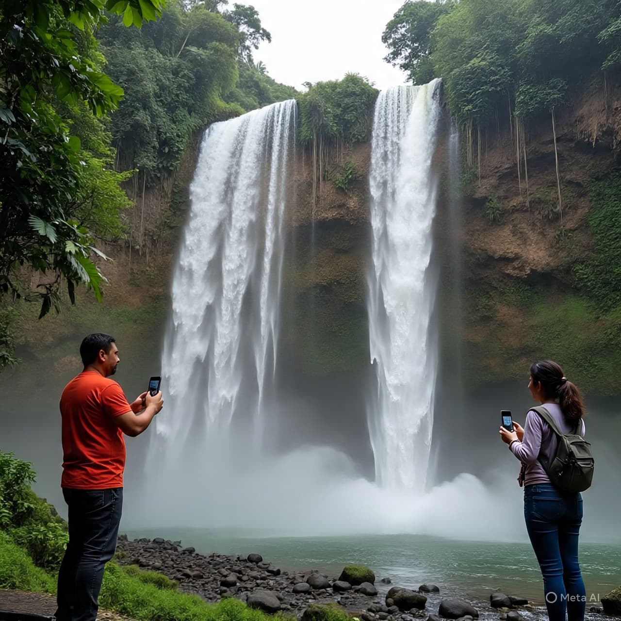 Before the Stream Goes Live: Asenema Waterfall and the First Footstep of a Tour