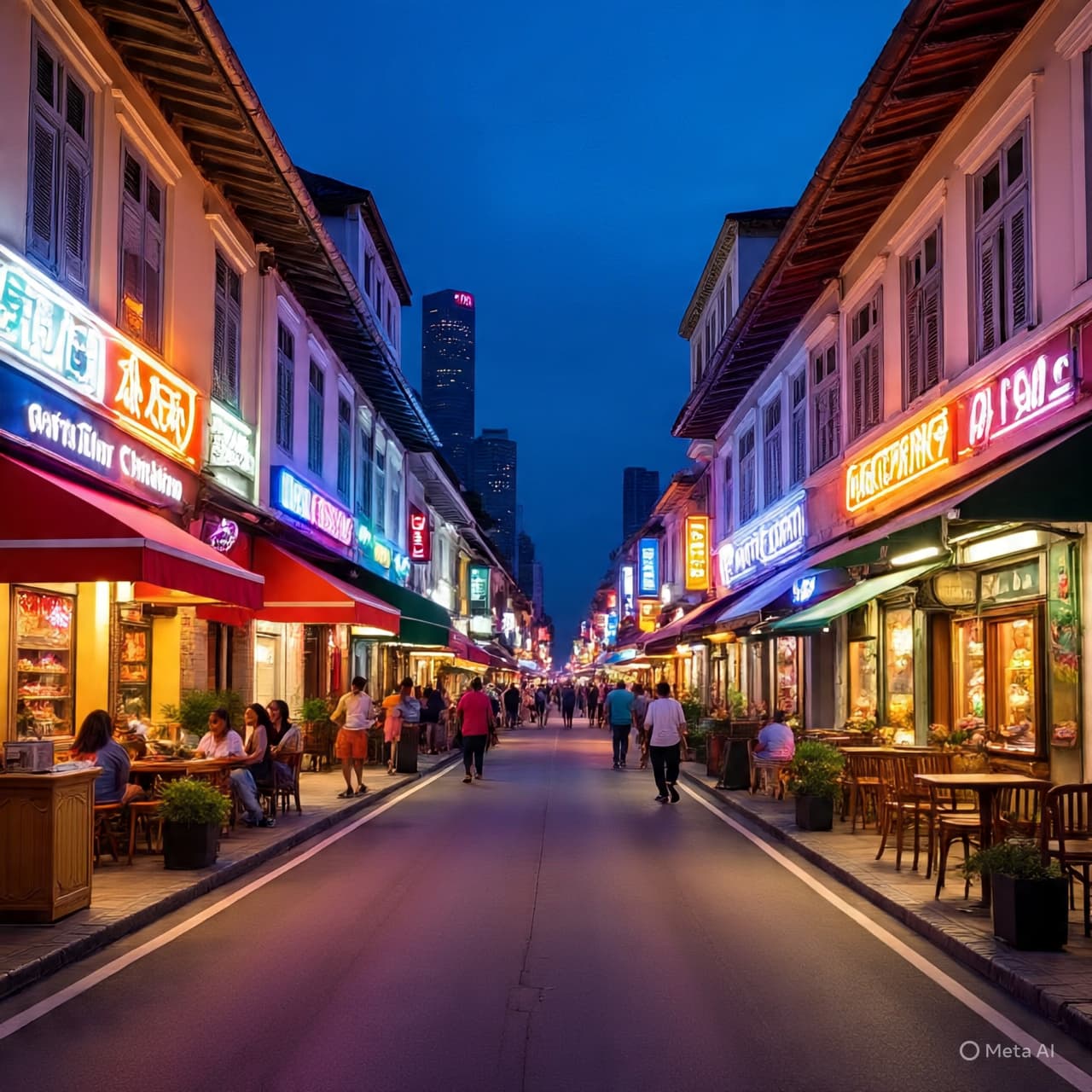 Où se rencontrent lanternes et ombres : une rencontre fatale dans le quartier de Geylang à Singapour