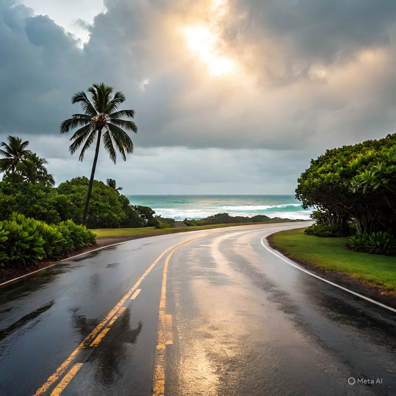 Clouds in Motion: A Storm’s Uneven Passage Across Hawaii’s Shores