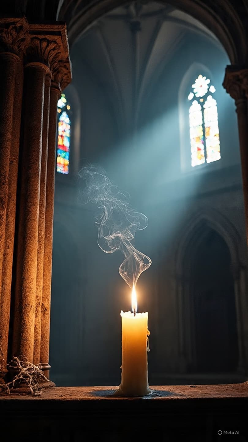 Where the Morning Mist Lingers: A Silent Gathering of Spirits in the Heart of Christ