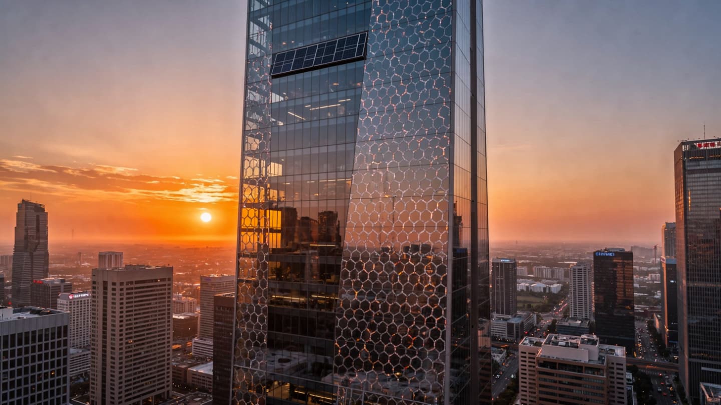 When the Window’s Breath Meets the Golden Light: Watching the New Electric Facade