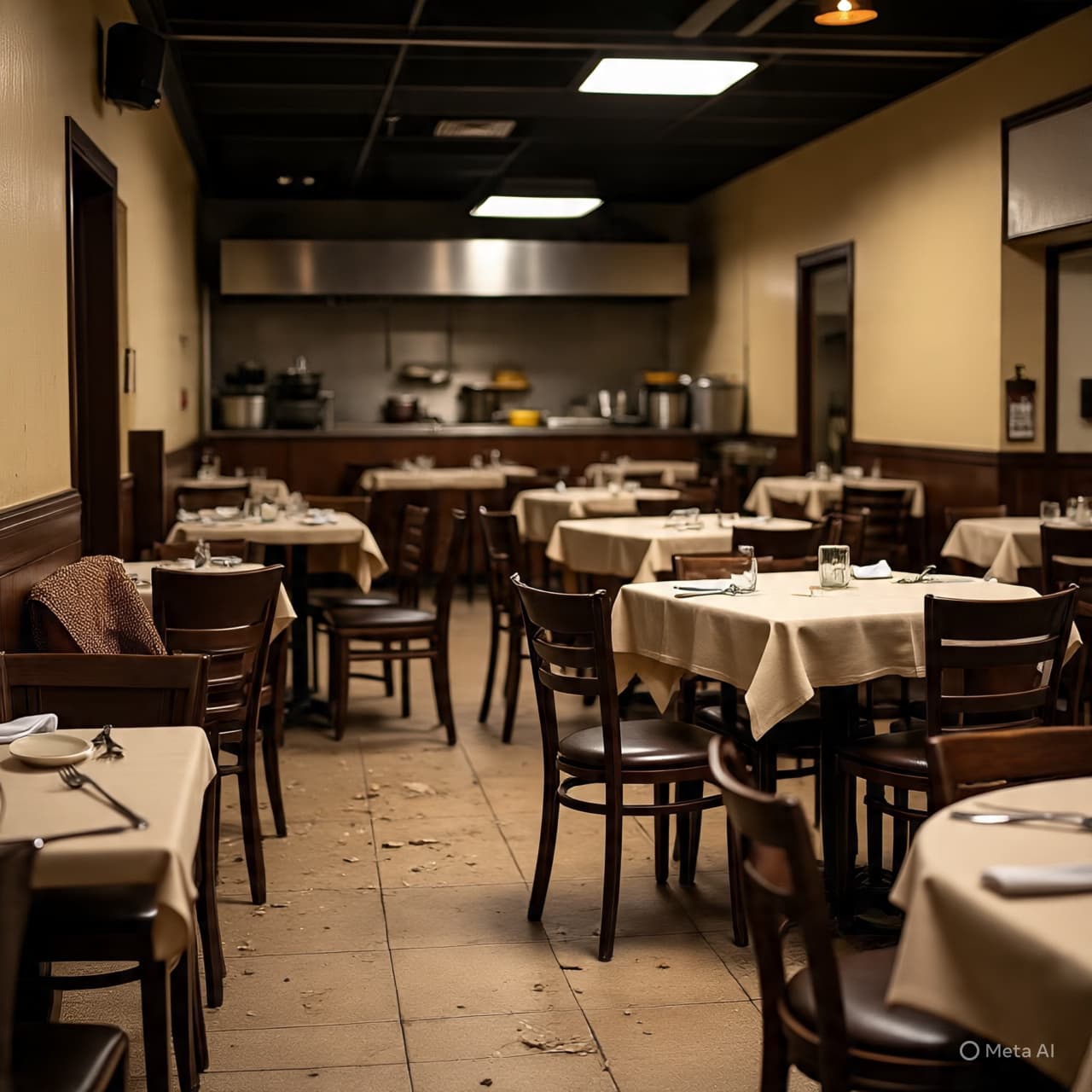 When a quiet meal turns chaotic, how safe are shared public spaces?