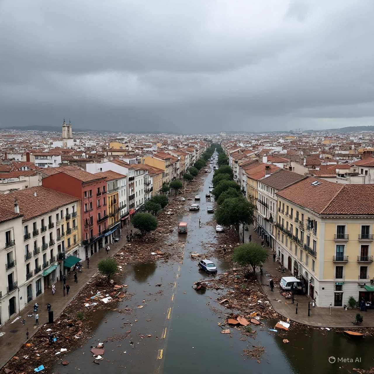 When Streets Became Rivers: Spain Beneath a Restless Sky
