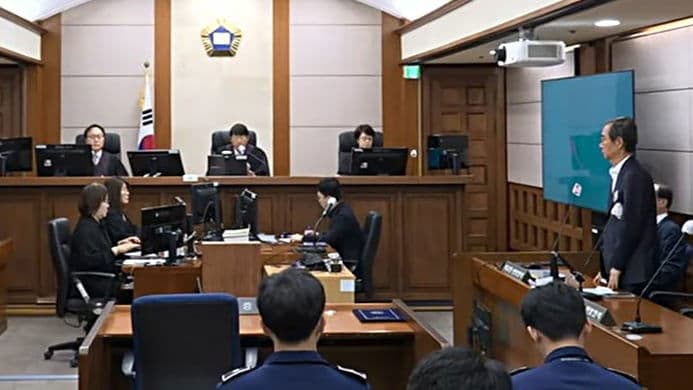 South Korea Ex-Prime Minister Han Duck-soo Sentenced to 15 Years in Prison on Appeal for Role in Insurrection
