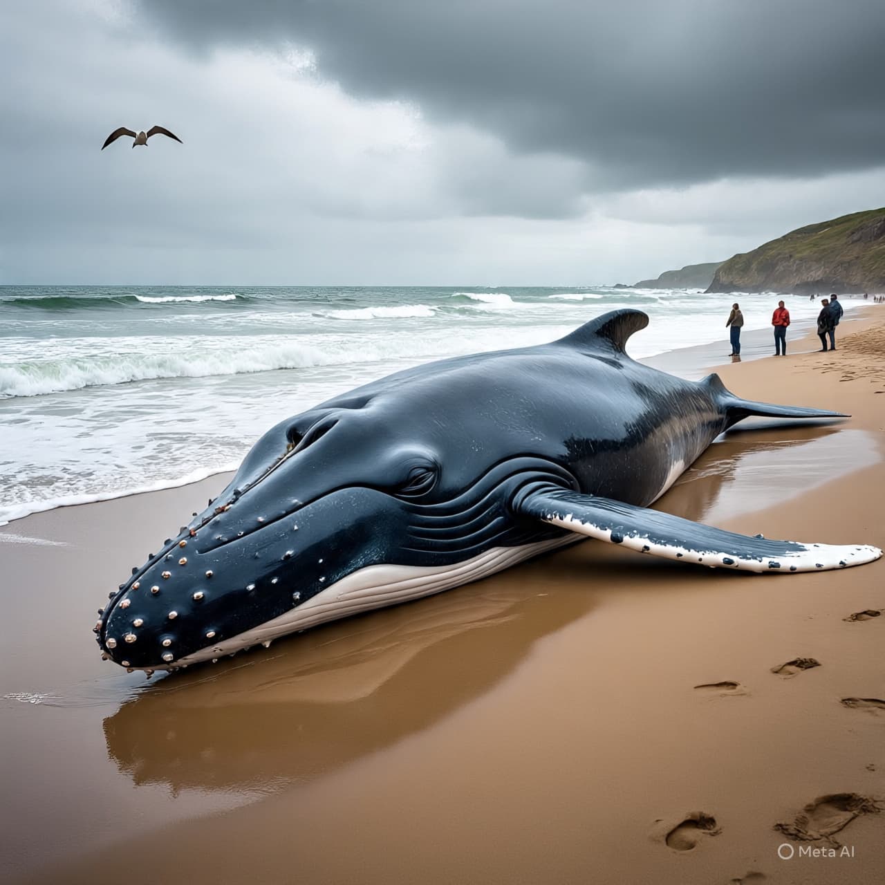 Between Tide and Time: The Quiet Lesson of a Dying Whale