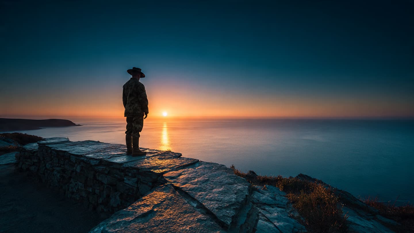 Where the Trench Line Meets the Morning Mist, The Silent Rehearsal of Lone Pine