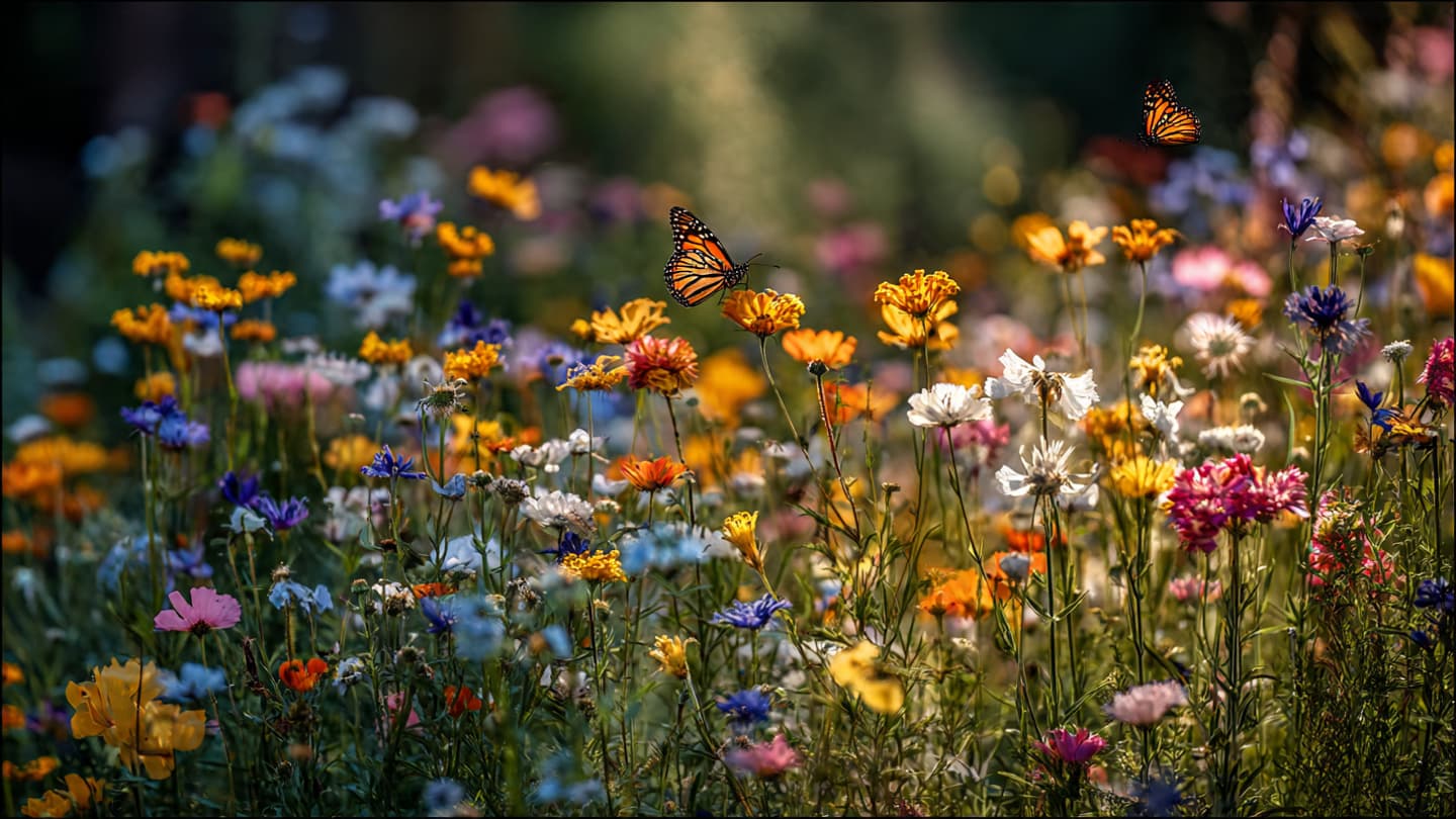 Butterflies Follow the Gardens That Ask for Almost Nothing
