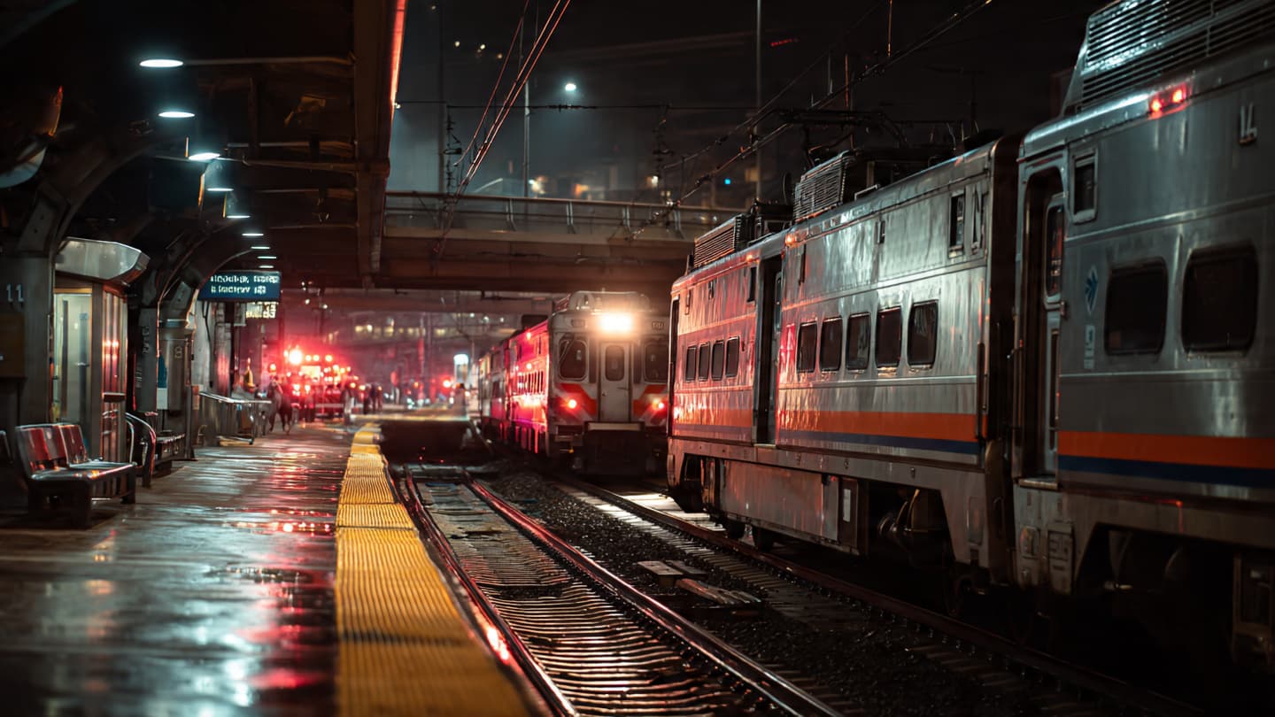 Where Motion Pauses: Reflections on a Rail Collision and the Spaces Between Journeys