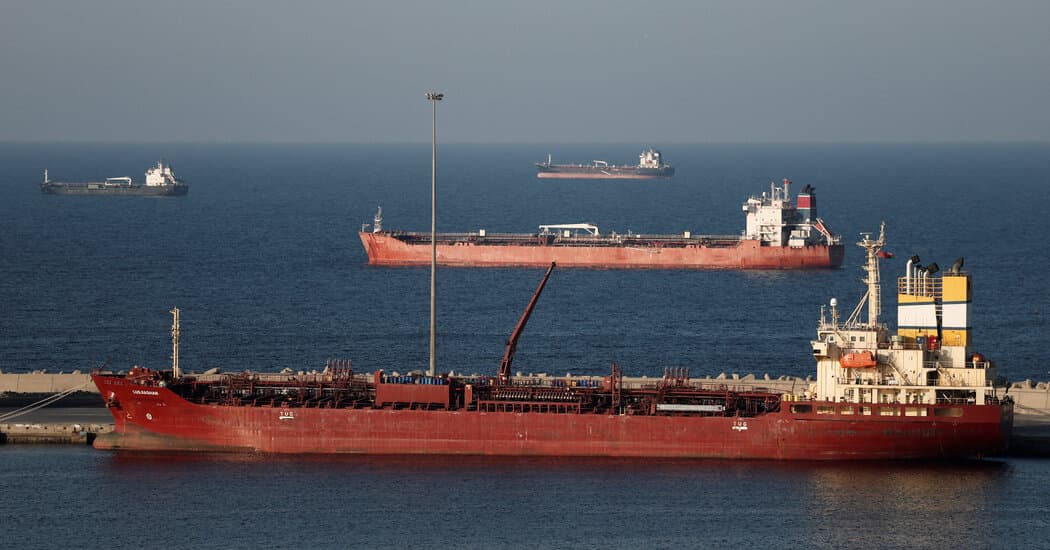 U.S. Officials Say Iran Is Laying Mines in the Strait of Hormuz