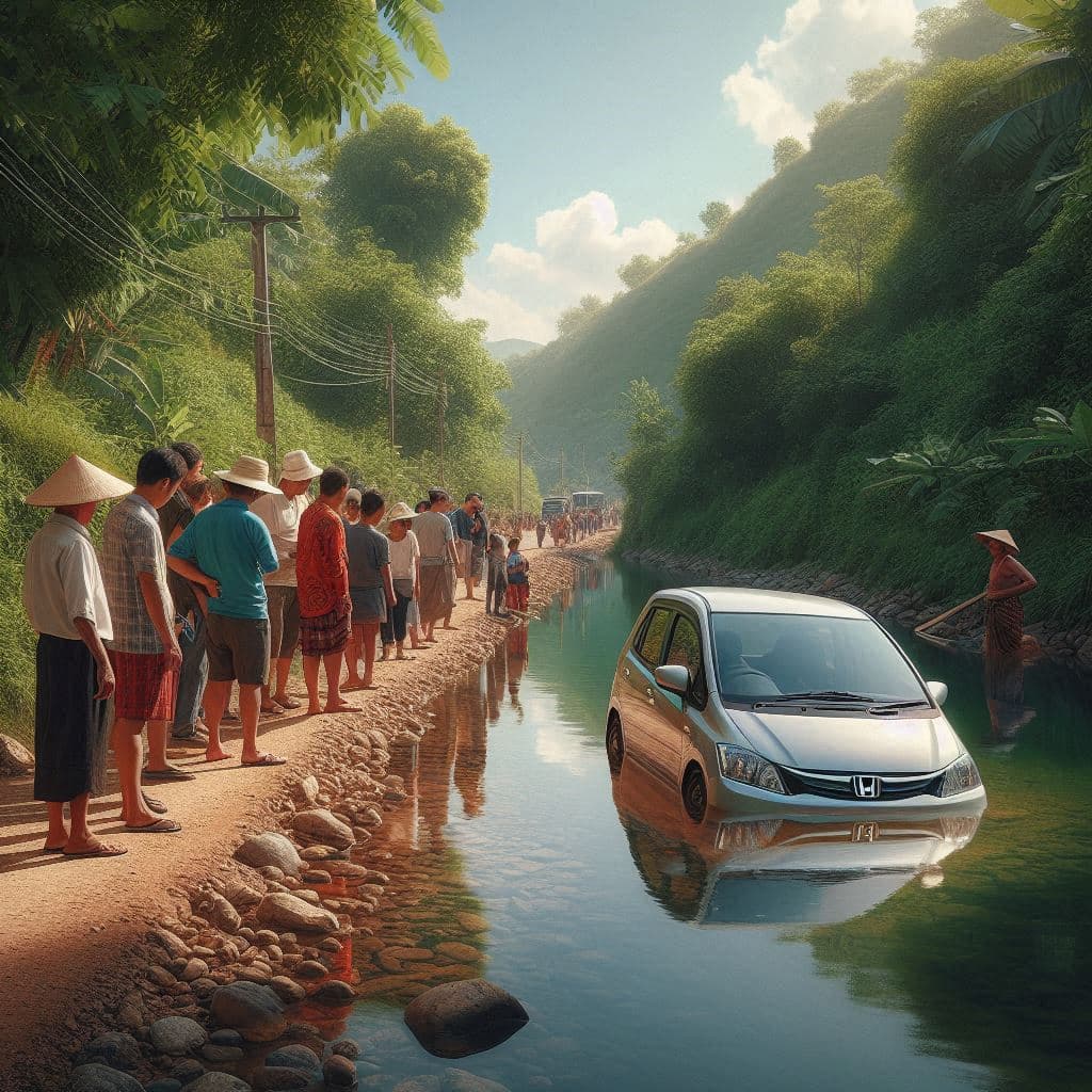 When Morning Paths Shift: A Collision, A River, and Karawang’s Quiet Roads