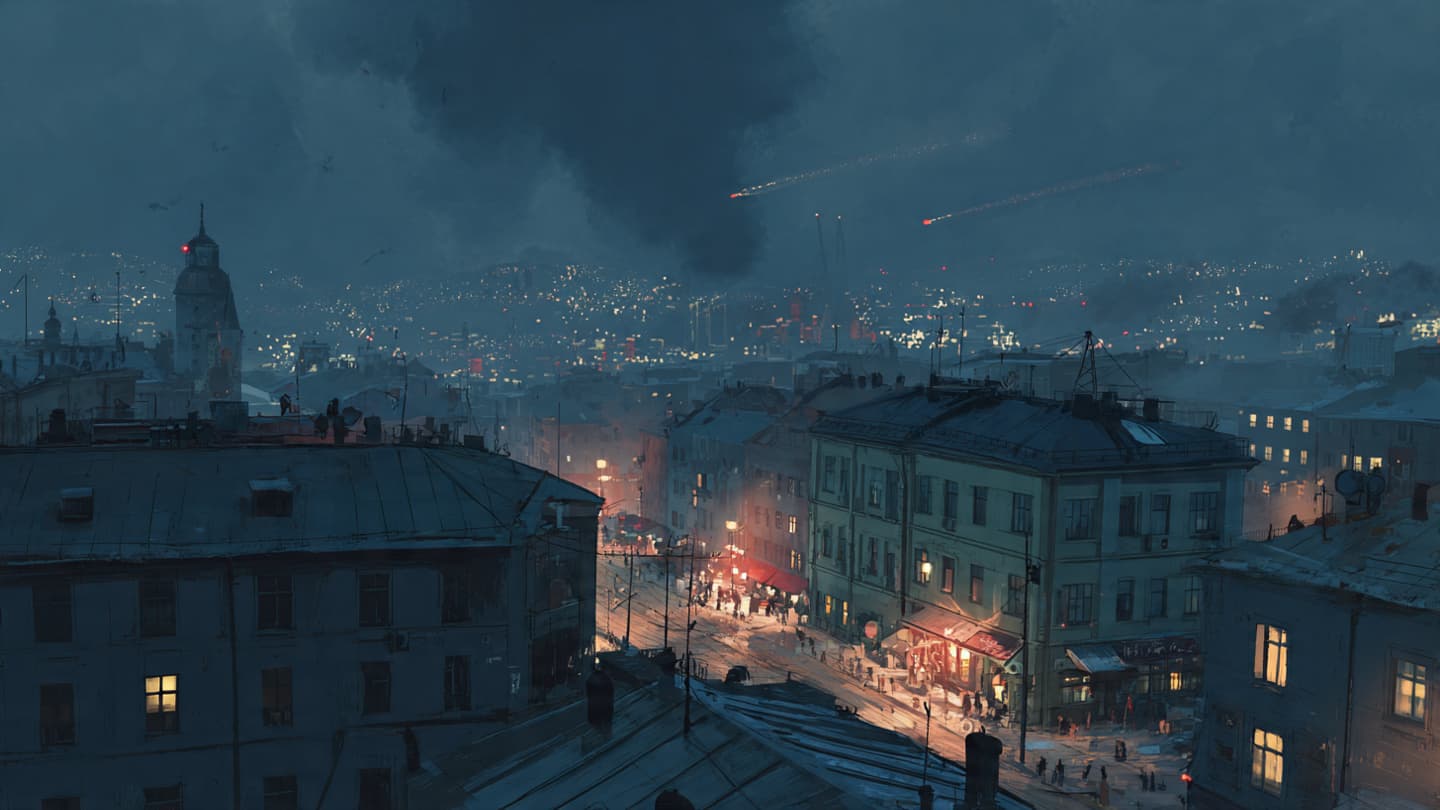 Drones Cross the Darkness as Europe Watches in Uneasy Silence
