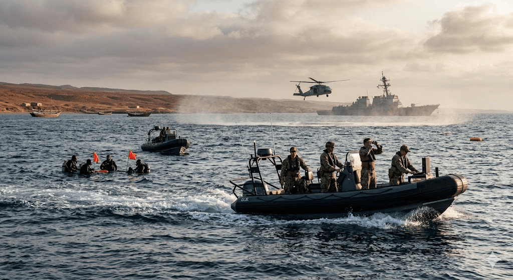 Mission de recherche et de sauvetage : Deux membres des forces armées américaines portés disparus après un exercice militaire en Afrique