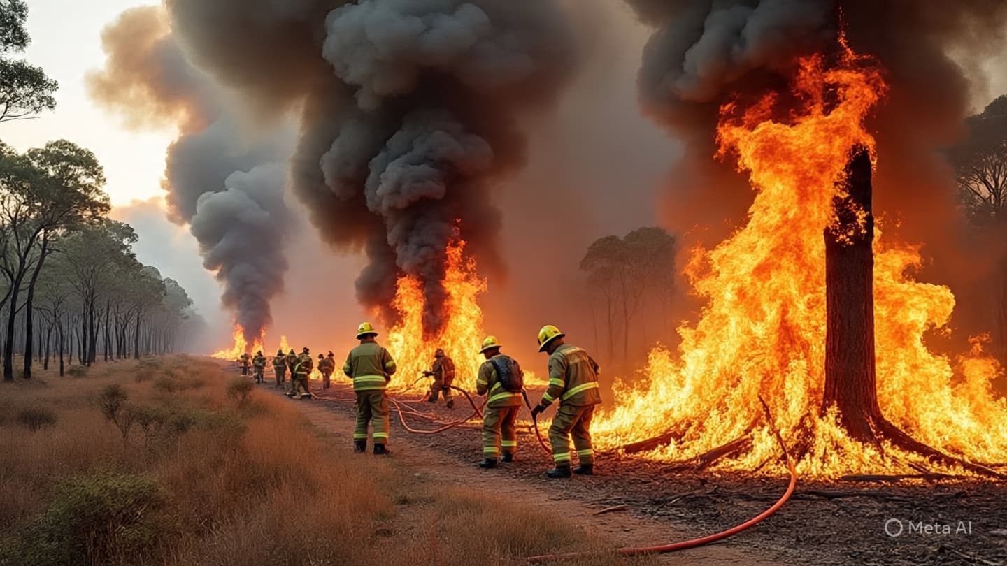 When Fire Moves Closer: How Do Communities Stand Against the Flames?