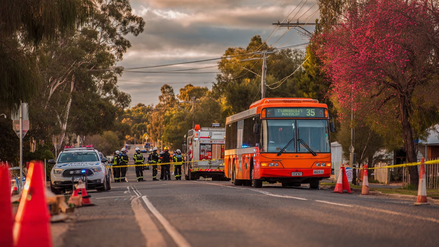 A Quiet Road in Perth Became the Center of Sudden Grief
