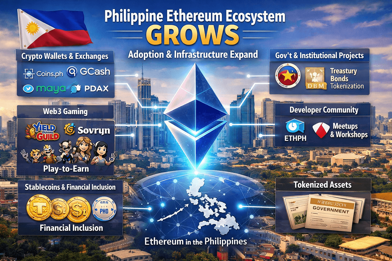 Philippine Ethereum Ecosystem Grows as Adoption and Infrastructure Expand