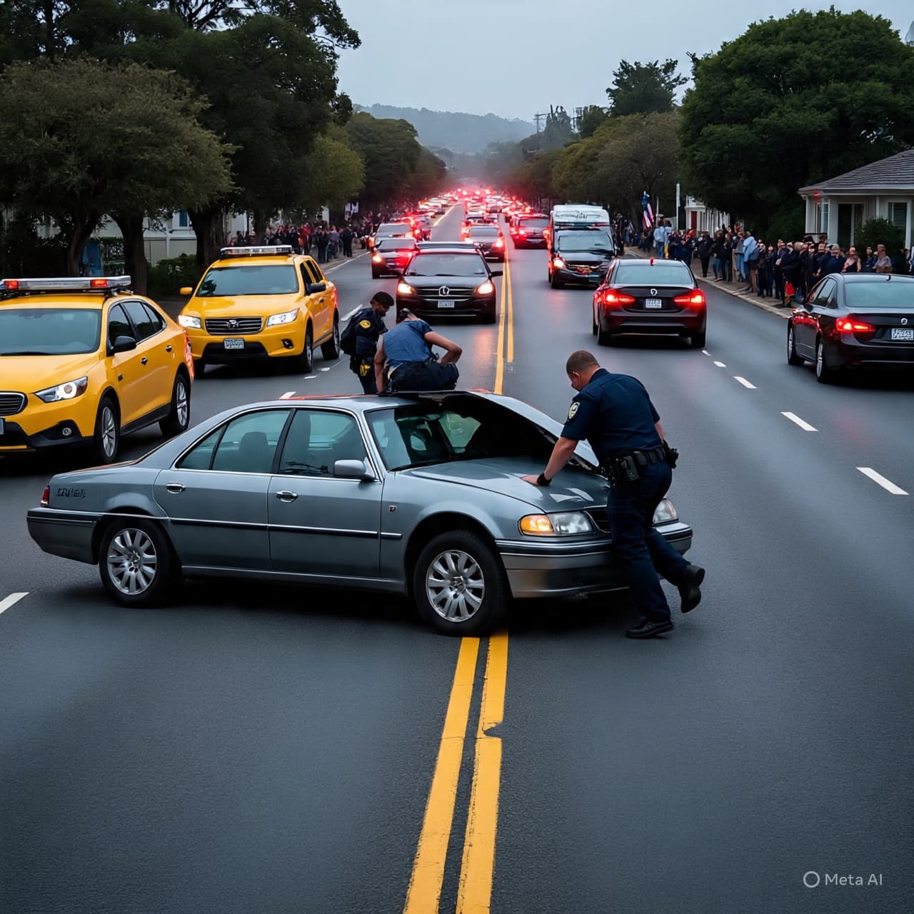 Morning Traffic Slows: Three-Car Crash Partially Blocks Welcome Bay Road