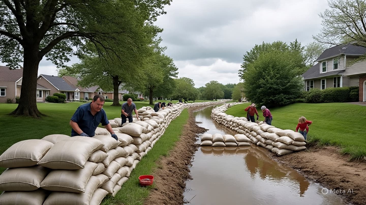 Between Water and Will, Communities Build Their Fragile Defenses