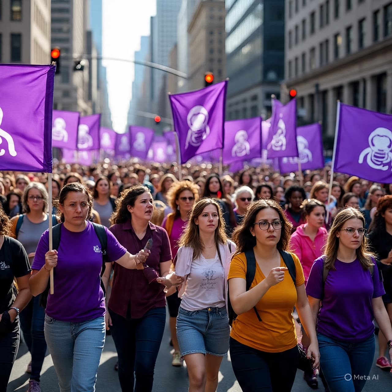 Voices Across Continents: The Streets Speak on International Women’s Day