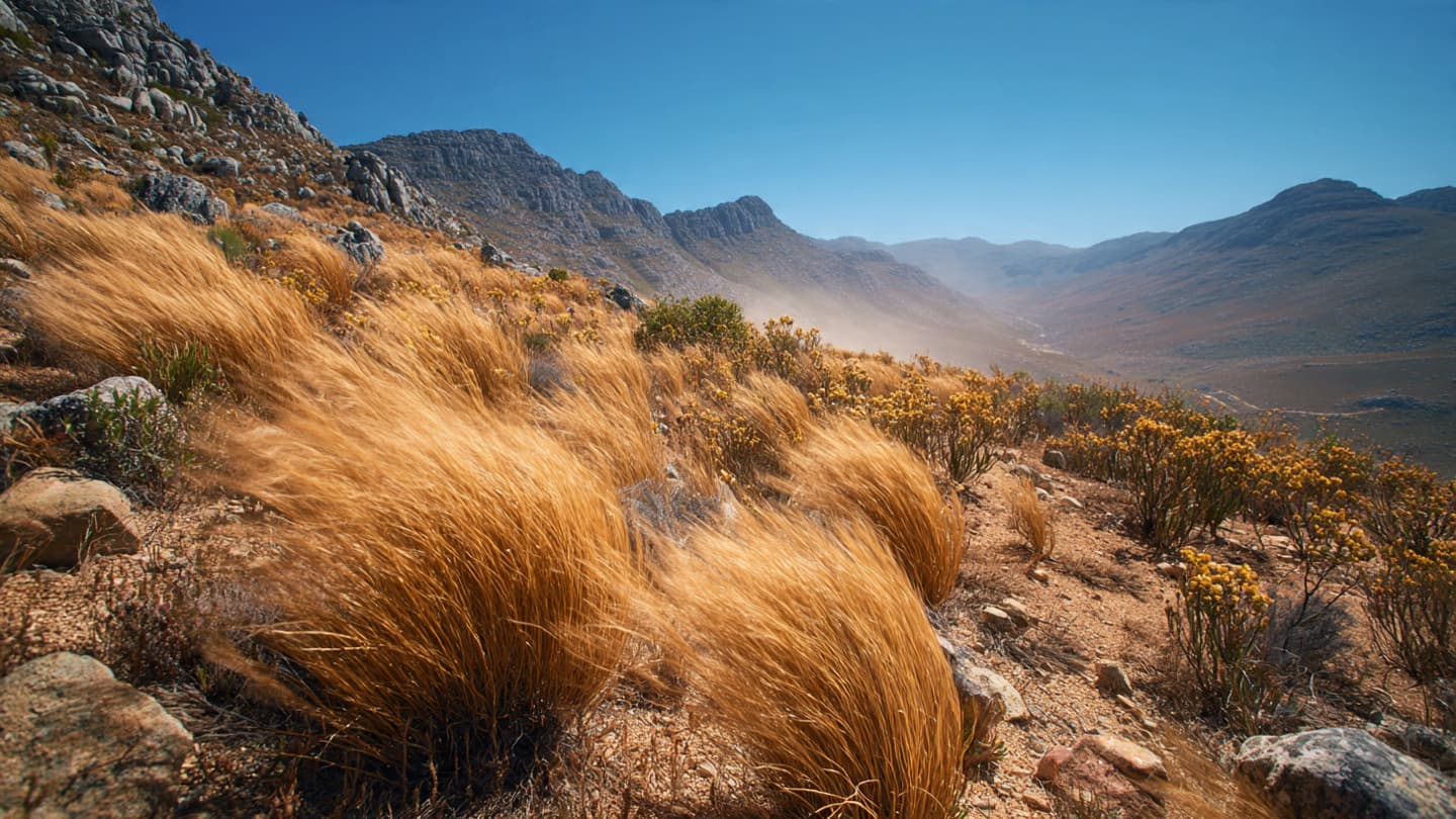 Between the Shimmering Fynbos and the Unyielding Force of the Late Season Gales