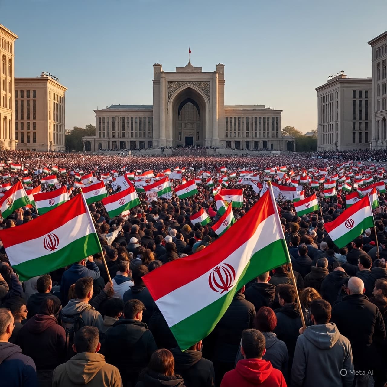 Crowds Beneath the Capital’s Lights: Iran’s Street Rallies Stir Questions in a Time of War
