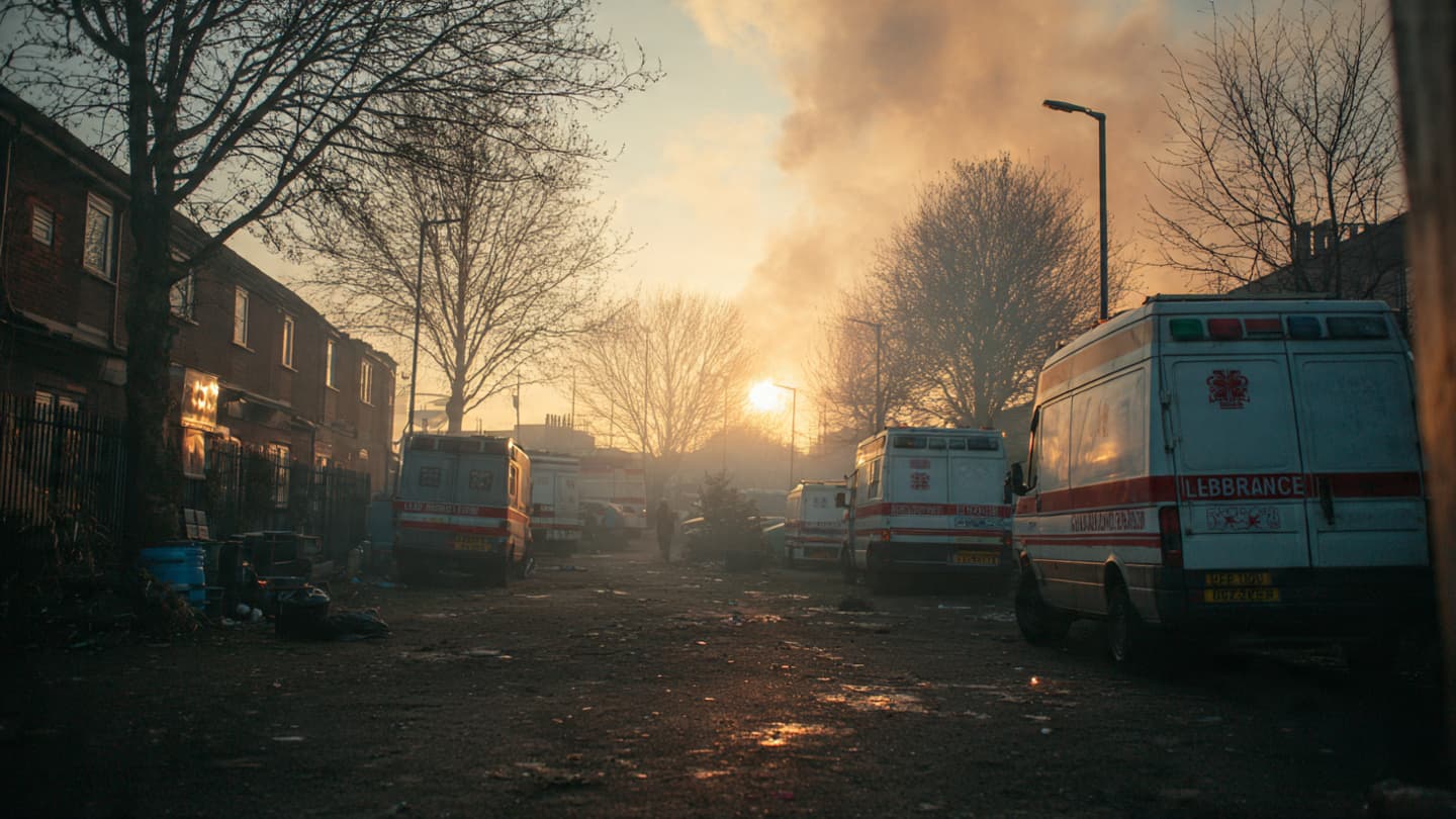 Under Gray Skies in Golders Green: London, Fear, and the Search for the Hands Behind the Fire
