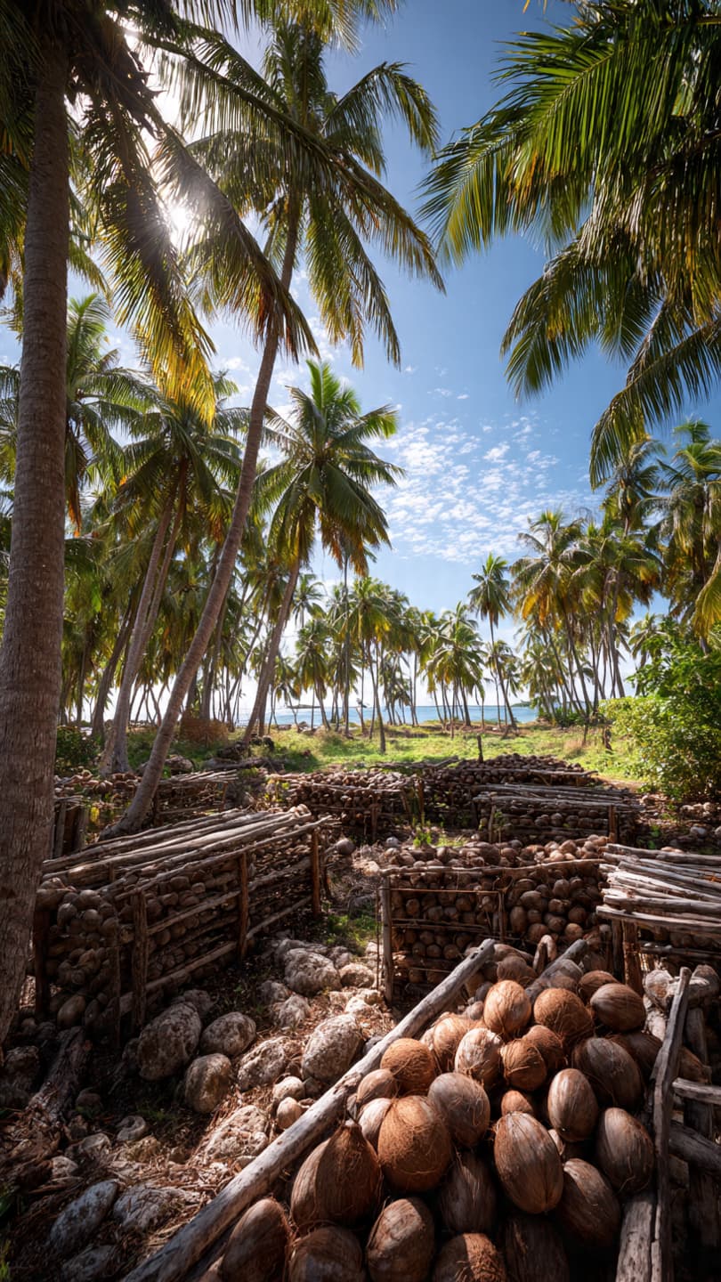 Between the Palm and the Press: A Journey of the Coconut