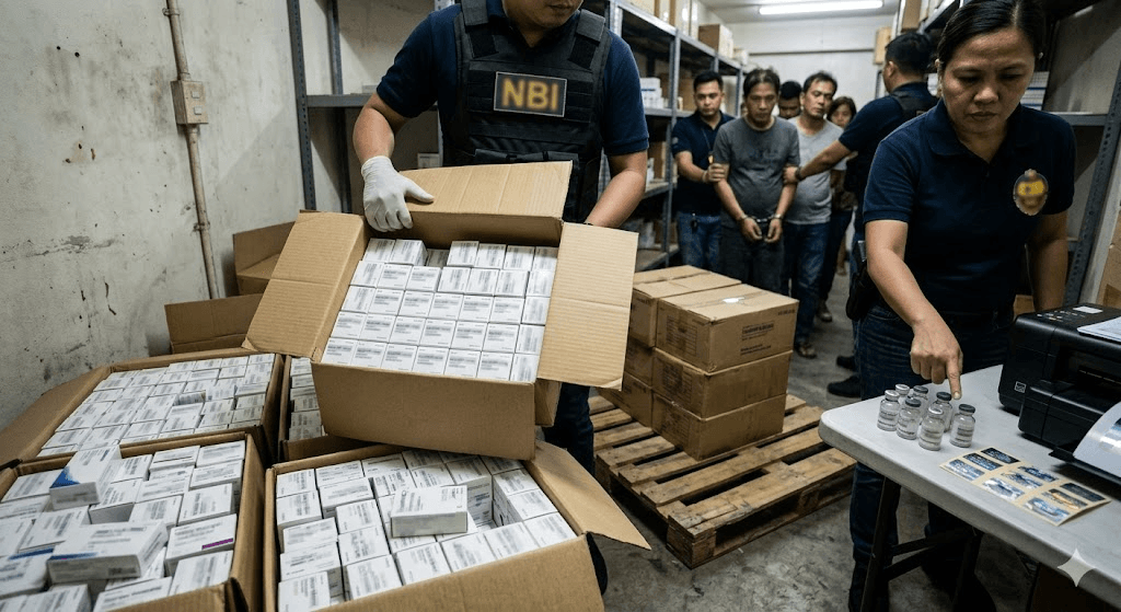 Counterfeit Cure: P102.5M in Fake Cancer Meds Seized in Massive Makati Raid