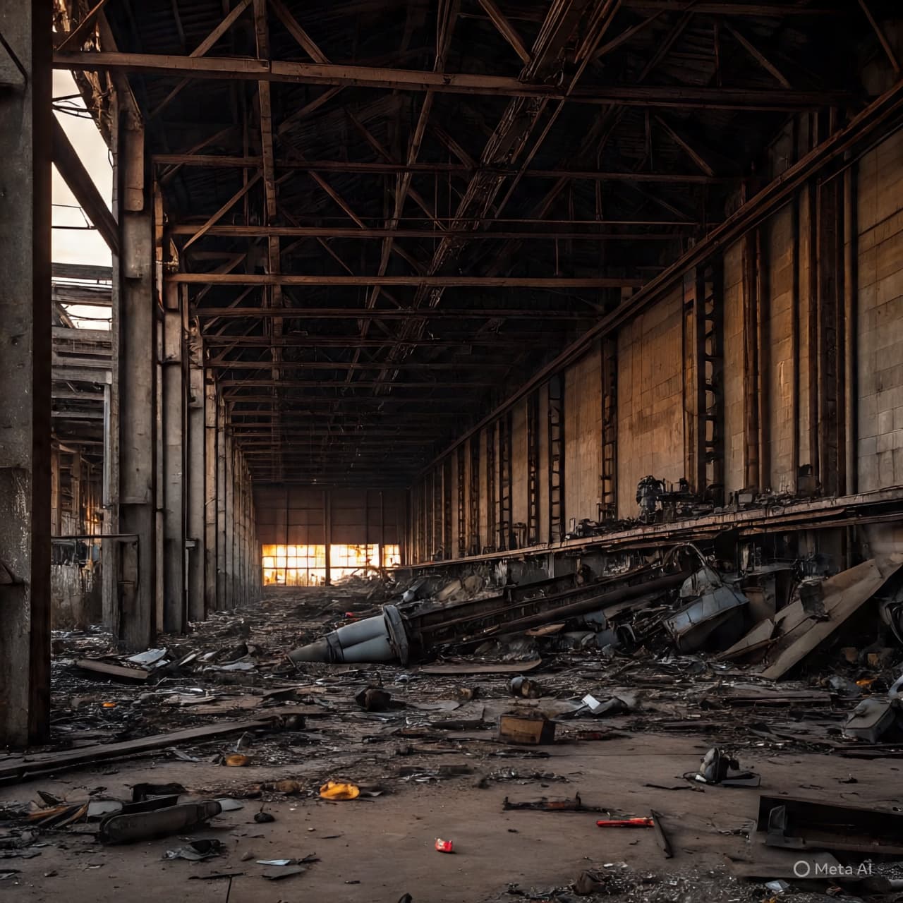 Where Steel Fell Silent: Reflections on a Factory Interrupted by Distant Fire