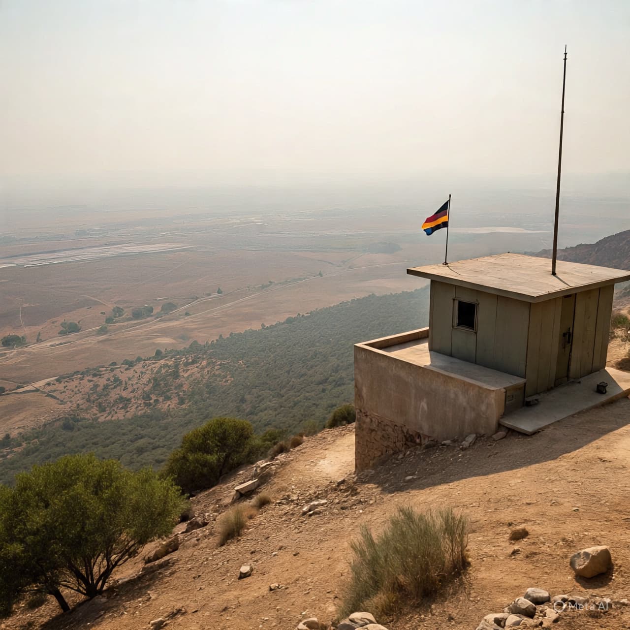 Before the Walls Fall: The Subtle Tension of a Landscape in Waiting