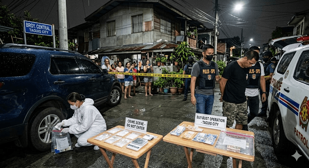 Taguig Sting: High-Value Target Captured with P302,000 Worth of Shabu