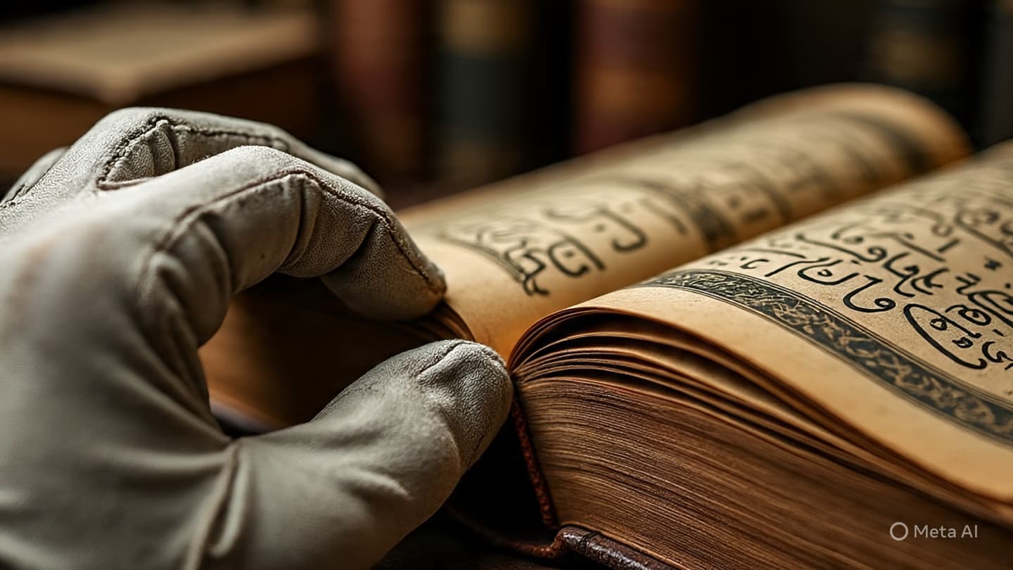 When the Ancient Whispers Meet the Soft Glow of the National Digital Archive