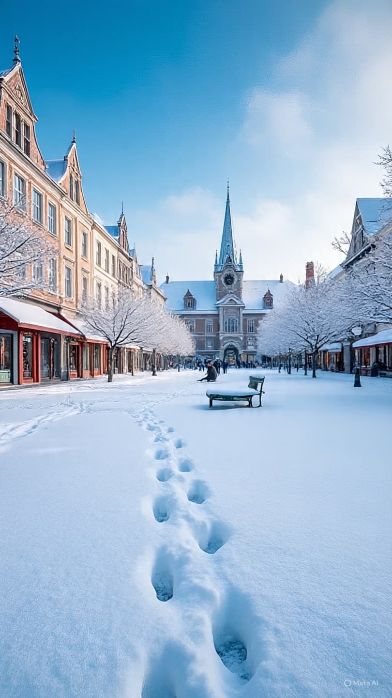 In the Middle of a Winter Season: Movement Takes a Different Pace