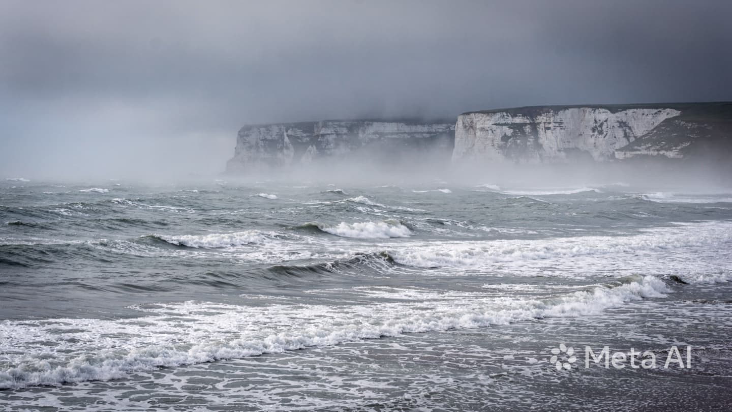 Between the French Coast and the Deep, A Midnight Story Written in the Salt