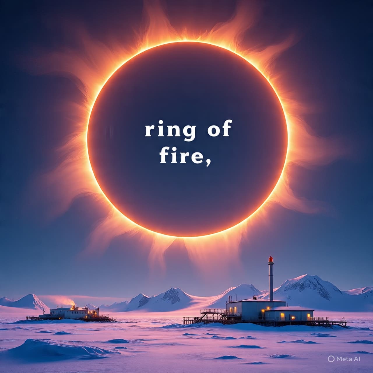 When the Moon Cast Its Shadow Over Ice: A Quiet Celestial Dance in the Far South