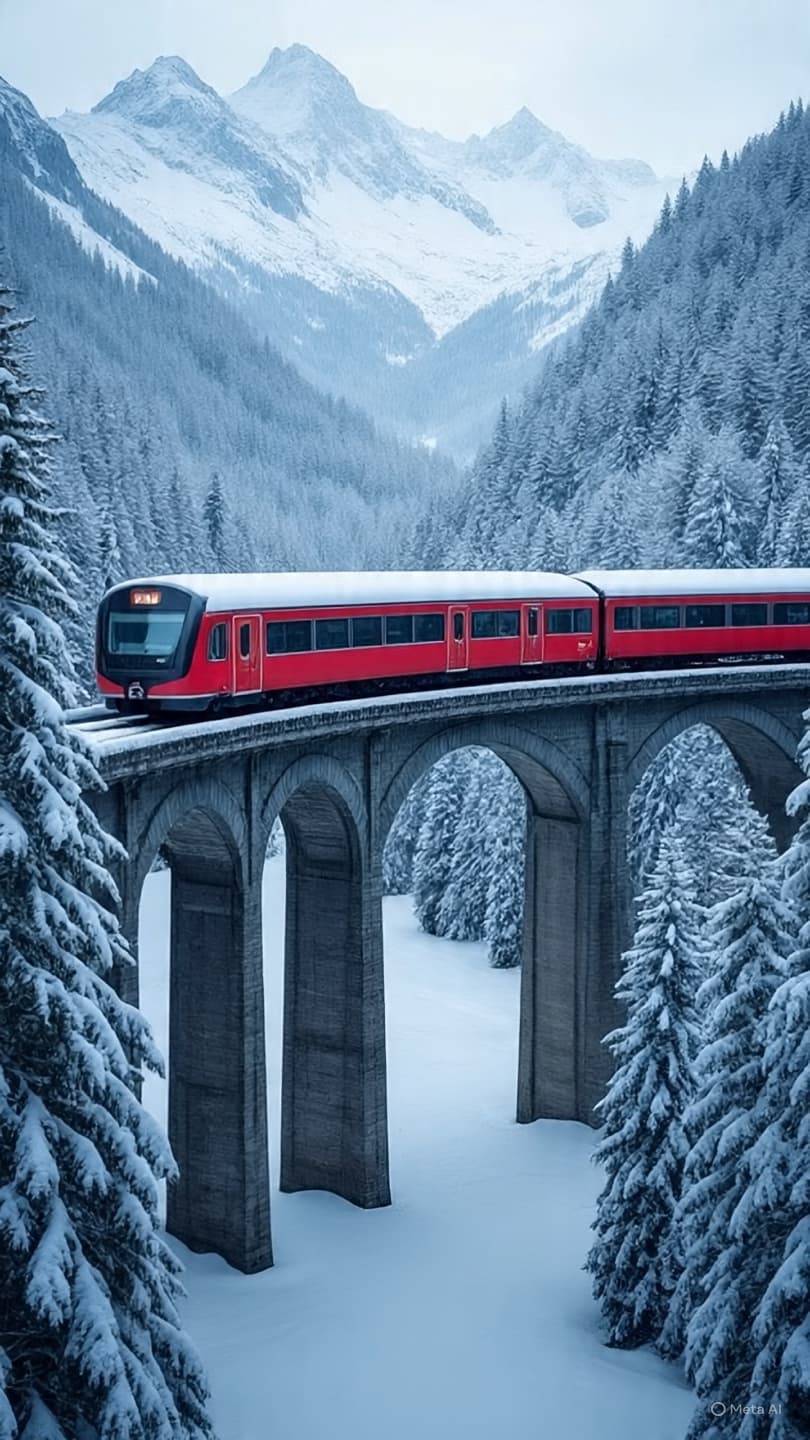 When Winter Silence Disrupts Motion: Switzerland’s Rail Network Faces Nature’s Quiet but Powerful Resistance