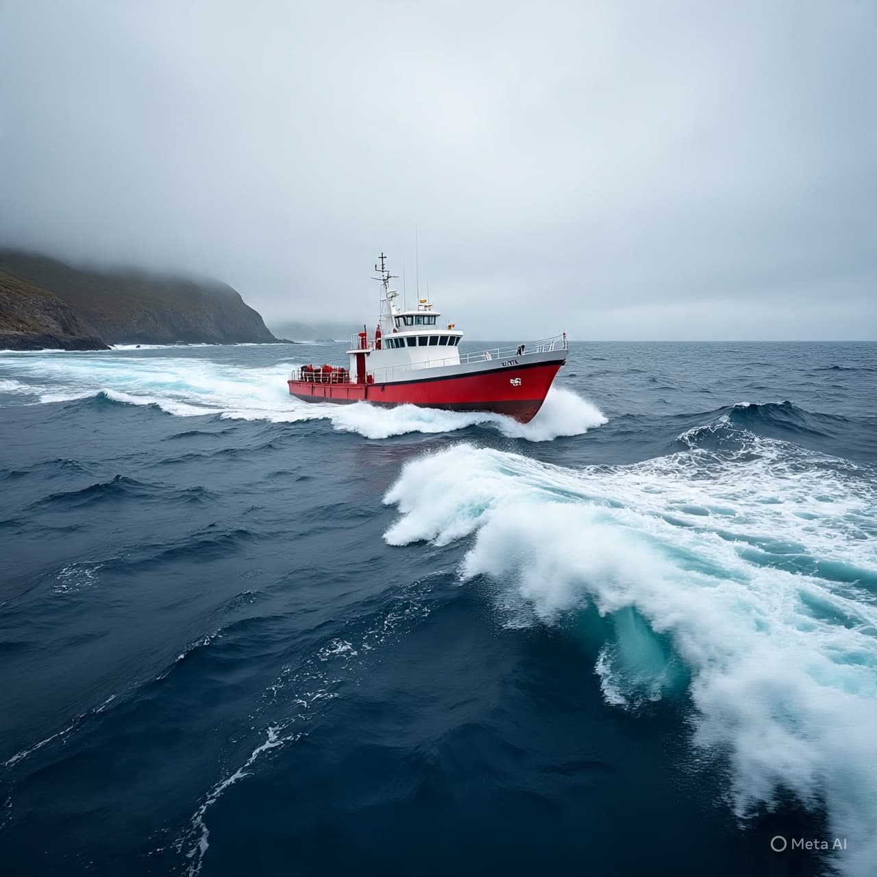 Where the Grey Sea Meets the Sky: The Quiet Survival of Four Lost Men