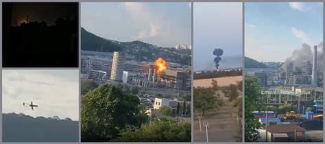 Ukrainian Drone Strikes on Russian Oil Storage in Tuapse