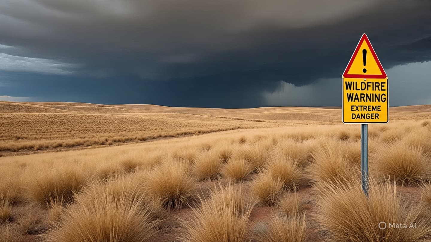 When Warm Winds Wander, Fire Follows