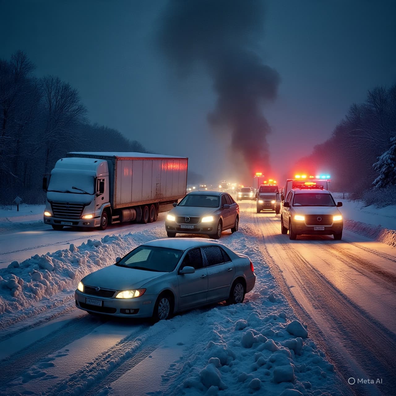 Between Speed and Silence on E6 Where Winter Roads Reveal Their Hidden Danger