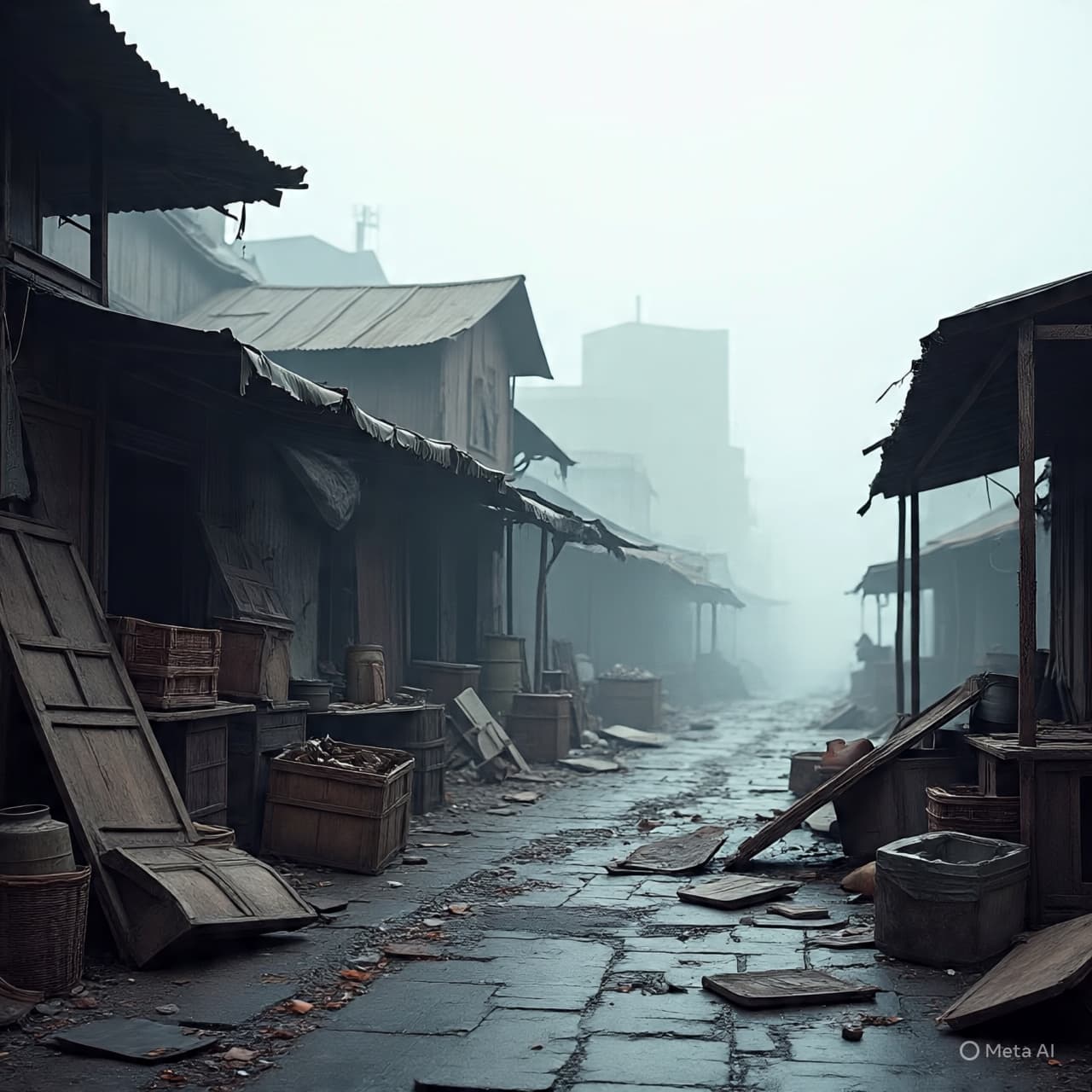 When Evening Burns Instead of Settles: A Town in Haiti Between Fire and Memory