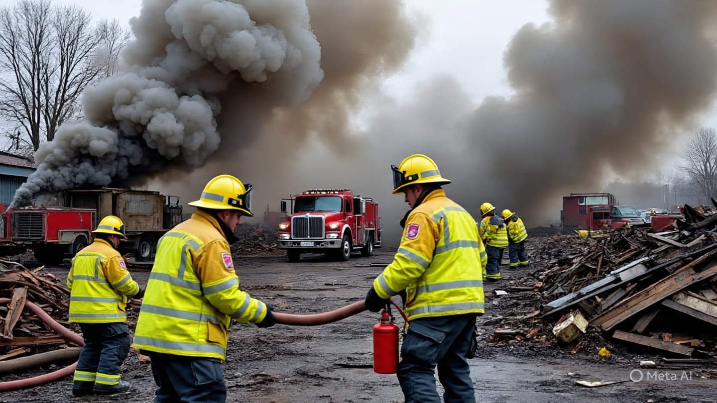 Fire at Dawn, Permits by Noon