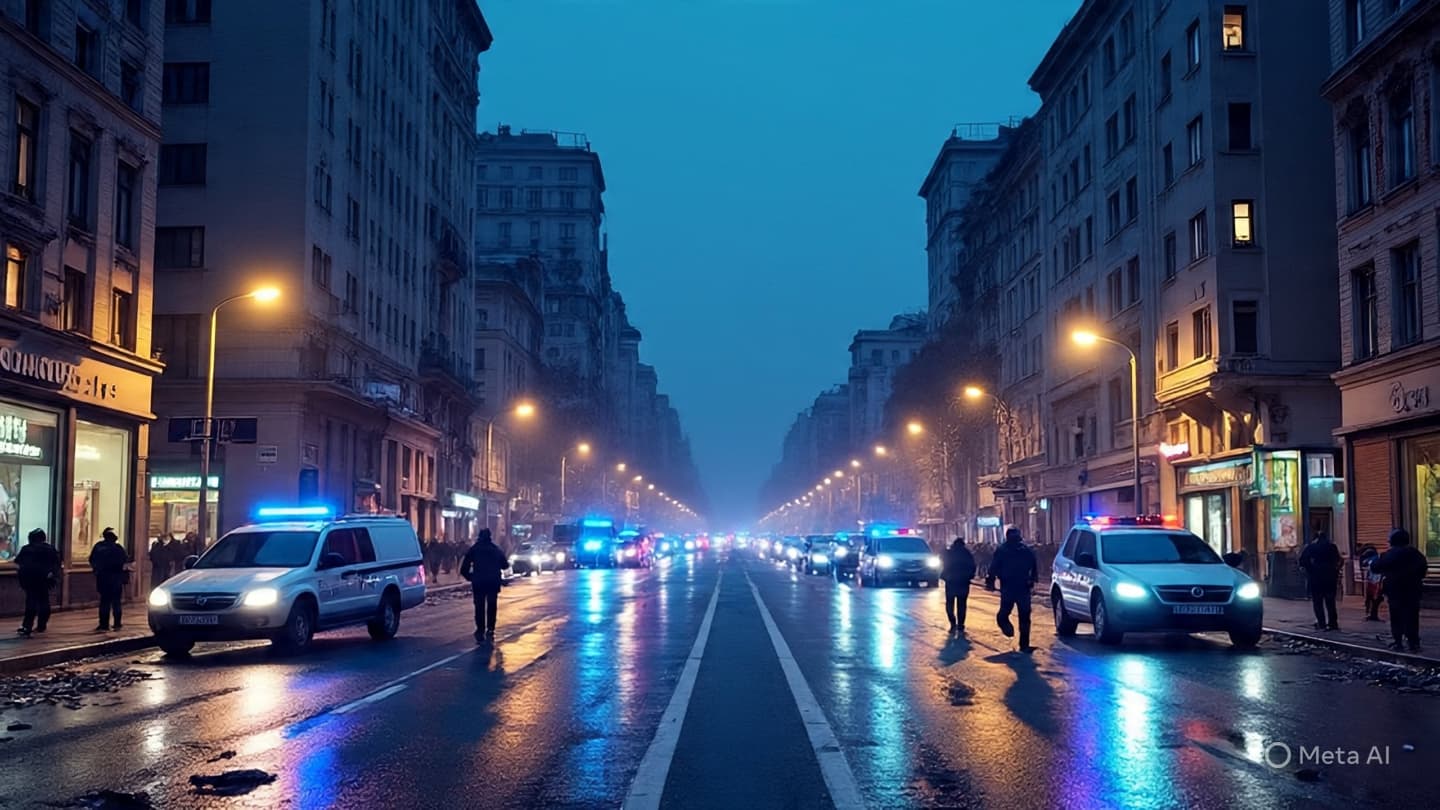 Beyond the Supermarket Aisles, A Narrative of the Sudden Shadow Over Kyiv Streets