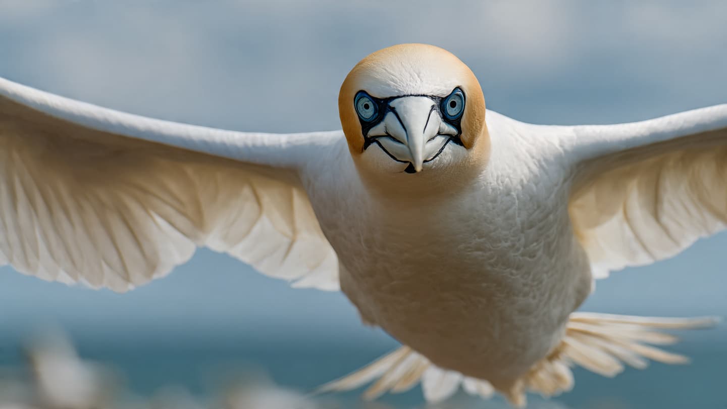 Between the Churning Sea and the Sandstone Cliff, A Narrative of Aerial Grace
